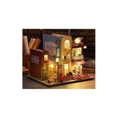 大旺小舖:台北DIY小屋 書裡書外 袖珍屋娃娃屋材料包 台北車站賣場上百款小屋生日結婚母親節情人節聖誕交換禮物