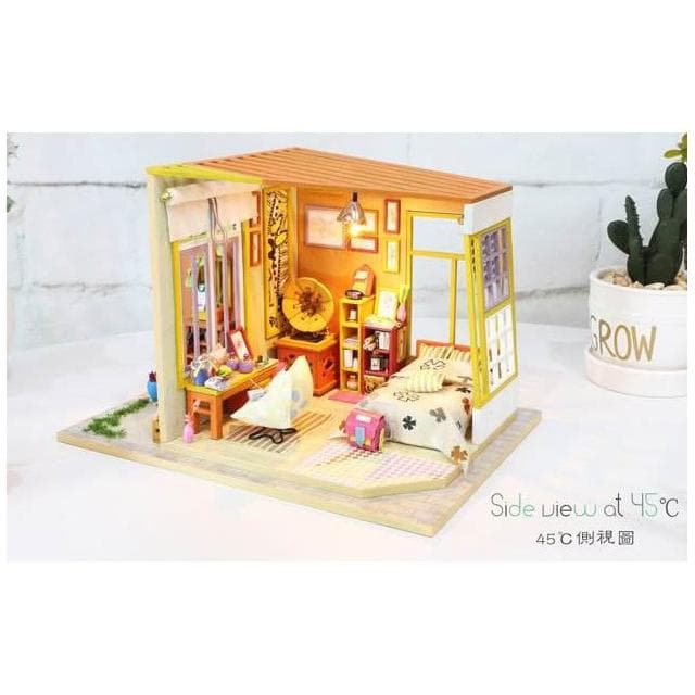 大旺小舖:台北現貨DIY小屋伴你同行  袖珍屋娃娃屋材料包 生日結婚母親節情人節聖誕交換禮物 實體店面