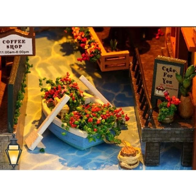 大旺小舖:DIY小屋 悠然歲月  袖珍屋娃娃屋材料包 現貨在台北當天寄 賣場上百款小屋 生日結婚母親節情人節聖誕交換禮物
