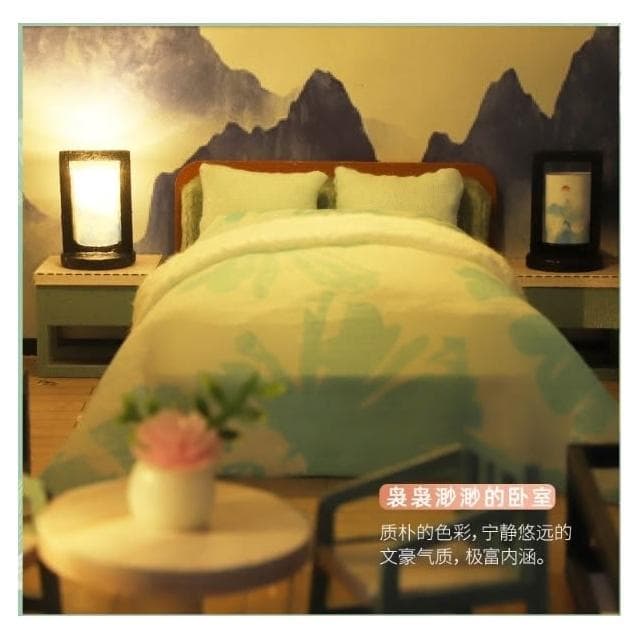 大旺小舖:台北現貨DIY小屋 水墨瀾庭 袖珍屋娃娃屋材料包 台北車站賣場上百款小屋生日結婚母親節情人節聖誕交換禮物