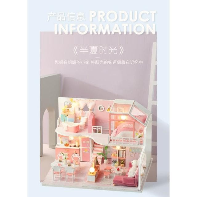 大旺小舖:DIY小屋 半夏時光  袖珍屋娃娃屋材料包 實體店面 賣場上百款小屋生日結婚母親節情人節聖誕交換禮物