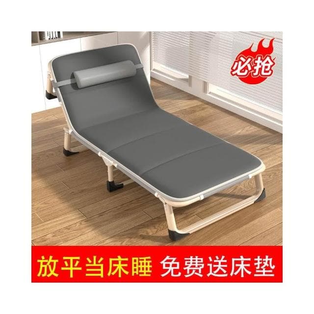 折疊床單人床折疊家用午睡躺椅便攜辦公室簡易行軍行軍床陪護
