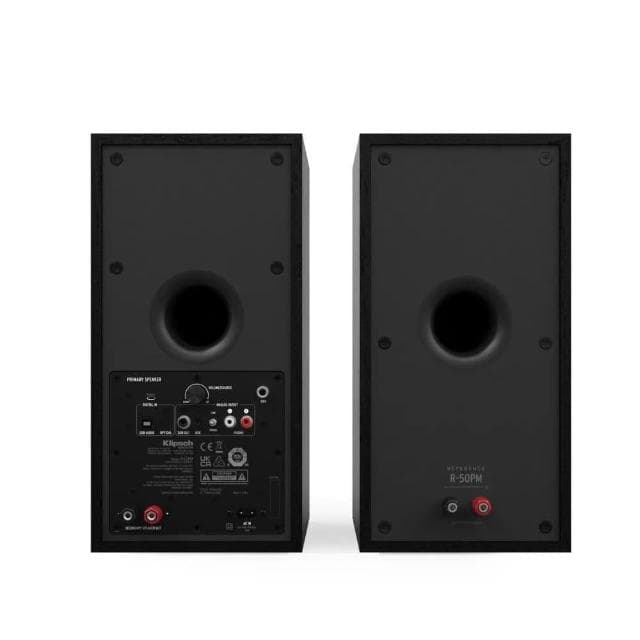 【Klipsch】R-50PM 兩聲道主動式藍牙喇叭 黑色原廠公司貨 原廠保固