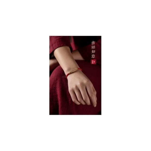 【開運堂】旺夫護子龍盤結 銀古今旺夫護子好運紅手繩平安好運手鍊女手工編織手繩本命年禮物情人節聖誕節情侶生日禮物閨密