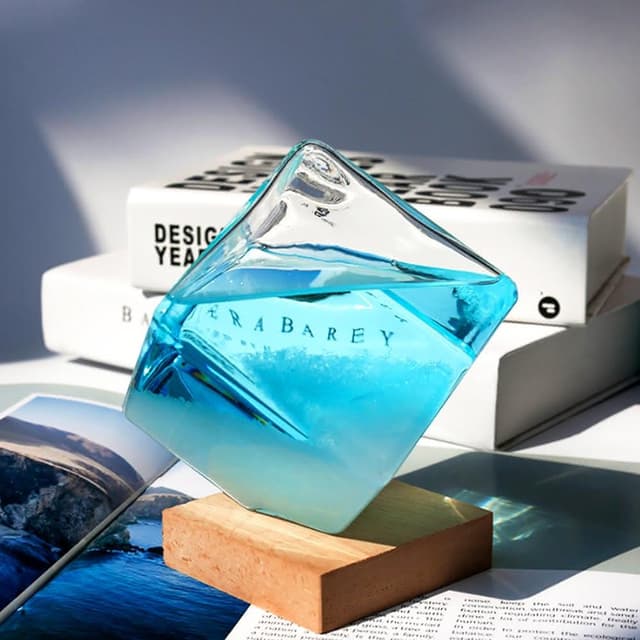 【上手家居】晴雨預報瓶 方形 /生日禮物/實用小物/風暴瓶/天氣瓶/創意小物/天氣預報瓶/交換禮物