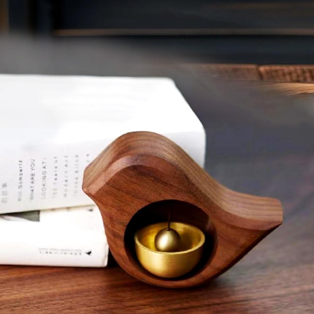 【上手家居】實木多巴胺風鈴 /裝飾/風鈴門鈴/鈴鐺/銅鈴/鈴鐺/喬遷禮物