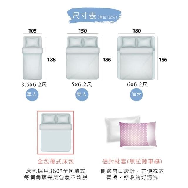 【Yatin 亞汀】超保暖抗寒防靜電 法蘭絨床包枕套組 紳士單人/雙人/加大 均價 床單 枕頭套