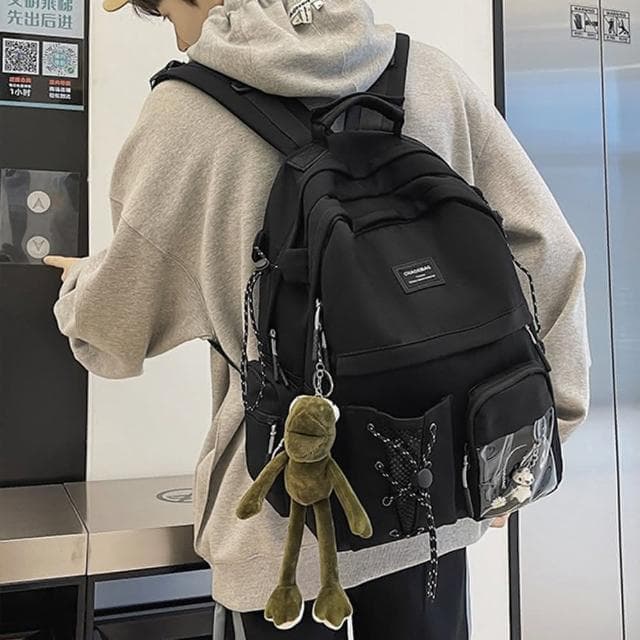 【LEESA】防水後背包\背包女\韓國後背包\旅行包\收納包\男生背包\電腦背包\筆電包\大學書包\情人節禮物