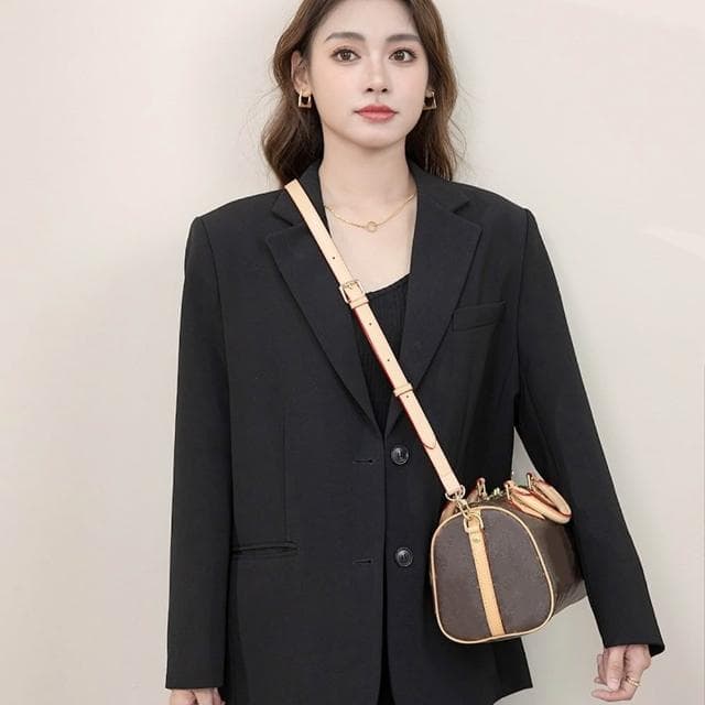 【LEESA】包包背帶\包包配件\包包五金\生日禮物\背帶\包包配件\斜背背帶\實用小物\適用LV包\肩帶\黑色背帶\紅色背帶\