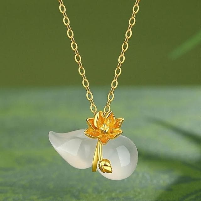 【LEESA】葫蘆吊飾\送閨蜜\生日禮物\女生項鍊\銀手鍊\小飾品\項鍊\925\純銀項鍊\女生飾品\保平安\葫蘆項鍊