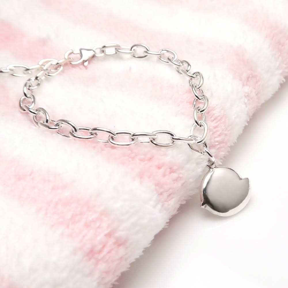 【ART64】純銀兒童手鍊/寶寶手鍊 生日/滿月/彌月禮物推薦 咕咕小雞造型 寬版