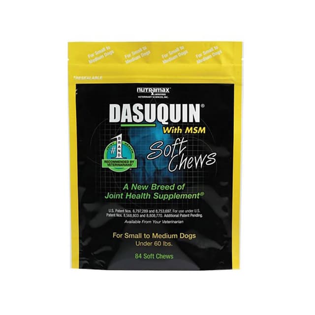 Nutramax 萃麥思 Dasuquin 大型犬用加強型 添加MSM 骨關節保養品  肉塊型84顆