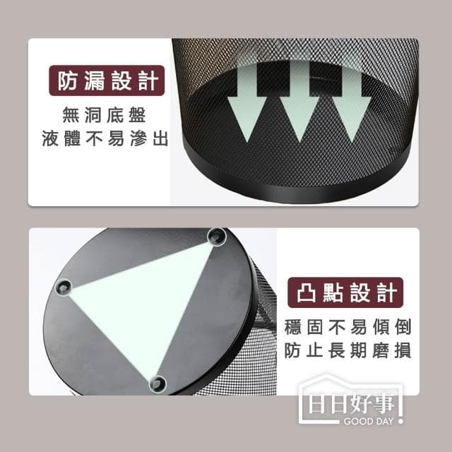 工業風金屬網狀垃圾桶 時尚垃圾桶 紙類回收 辦公室垃圾筒 工業風垃圾桶 開放式 鐵藝垃圾桶 聖誕節禮物