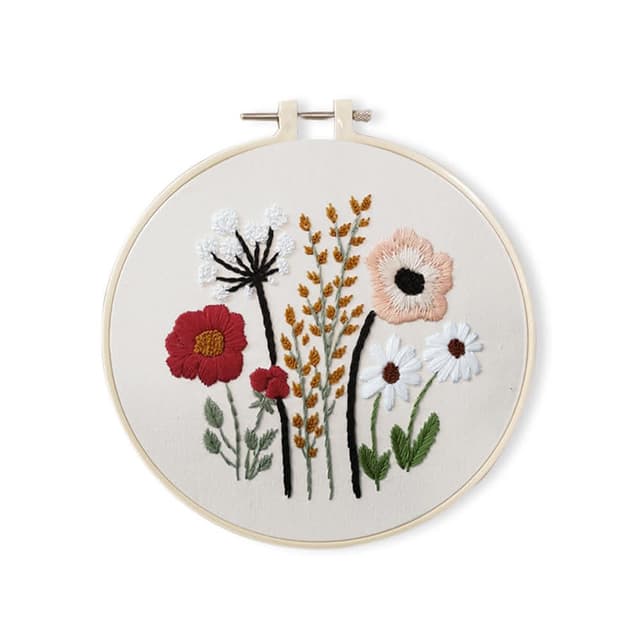 【蕉蕉購物】DIY刺繡十字繡手做材料包附工具教學 美術 美勞 手工藝 縫紉包 刺繡包 手作DIY 交換禮物