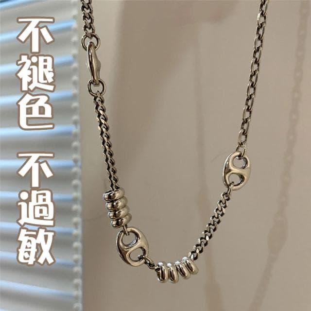 【MoonDy】復古項鍊 個性項鍊 歐美項鍊 抗過敏項鍊 不掉色項鍊 小禮物 女友禮物 女生禮物 女生項鍊
