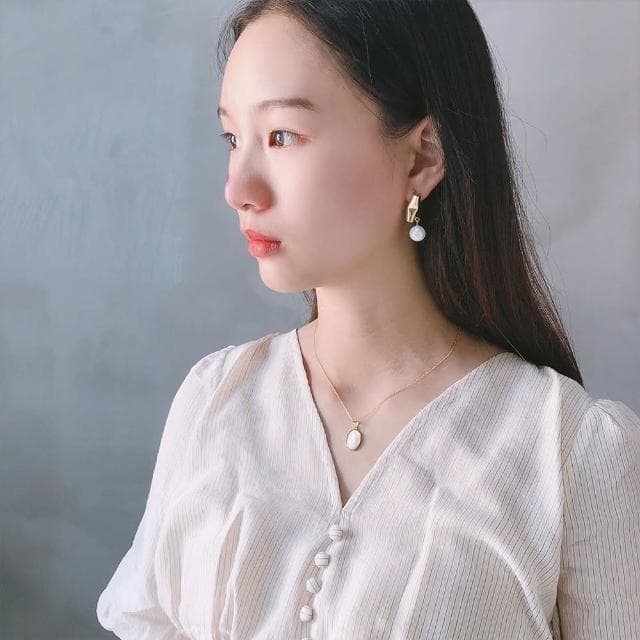 【KT DADA】脖鏈 細項鍊 女生生日禮物 純銀項鍊 吊墜項鍊 貝殼項鍊 歐美項鍊 韓國項鍊 日系項鍊 琉璃項鍊