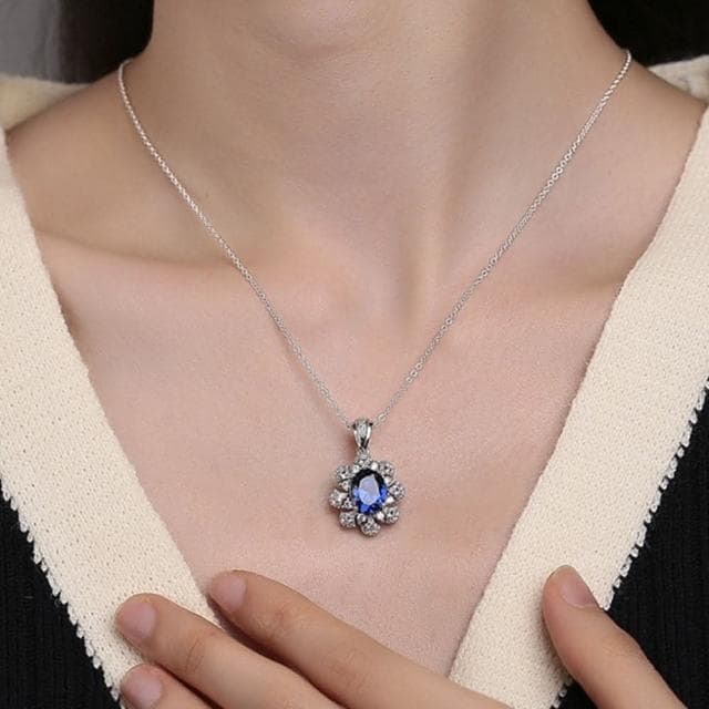 【MoonDy】吊墜項鍊 鋯石項鍊 生日禮物 粉色項鍊 鎖骨鏈 純銀項鍊 歐美項鍊 粉鋯石項鍊 新娘飾品 禮物