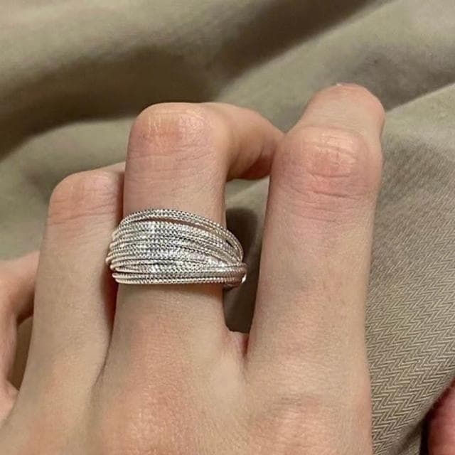 【MoonDy】女生/戒指/925純銀戒指/戒指女/ins/戒指女生韓版/可調節戒指/情人節禮物/女友生日禮物