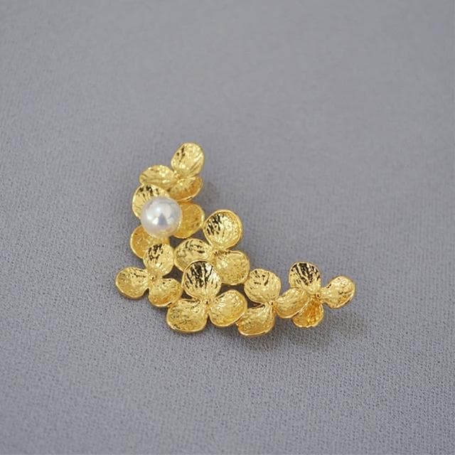 【MoonDy】胸針 別針 胸花 女髮飾 手工胸針 優雅胸針 圍巾扣 造型別針 小眾飾品 珍珠胸針 收腰別針 包包飾品 生日禮物