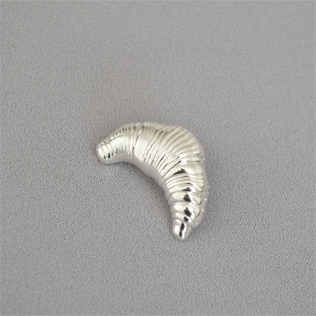 【MoonDy】胸針 別針 圍巾扣 絲巾扣 髮飾 明星同款 造型別針 個性胸針 女生禮物 小眾設計 銀色胸針 可頌別針 生日禮物