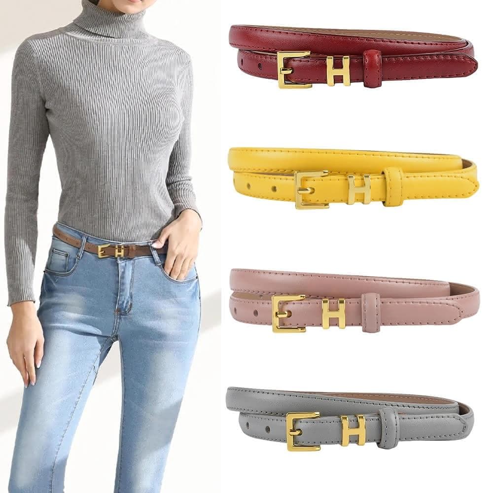 【MoonDy】皮帶 腰帶 真皮帶 窄版皮帶 精品皮帶 字母腰帶 女腰帶 女士皮帶 細腰帶 牛皮腰帶 洋裝皮帶 真皮帶 生日禮物