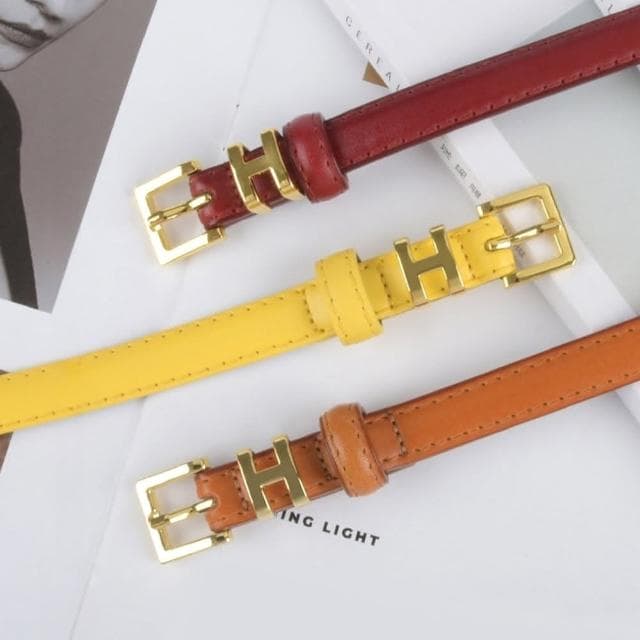 【MoonDy】皮帶 腰帶 真皮帶 窄版皮帶 精品皮帶 字母腰帶 女腰帶 女士皮帶 細腰帶 牛皮腰帶 洋裝皮帶 真皮帶 生日禮物