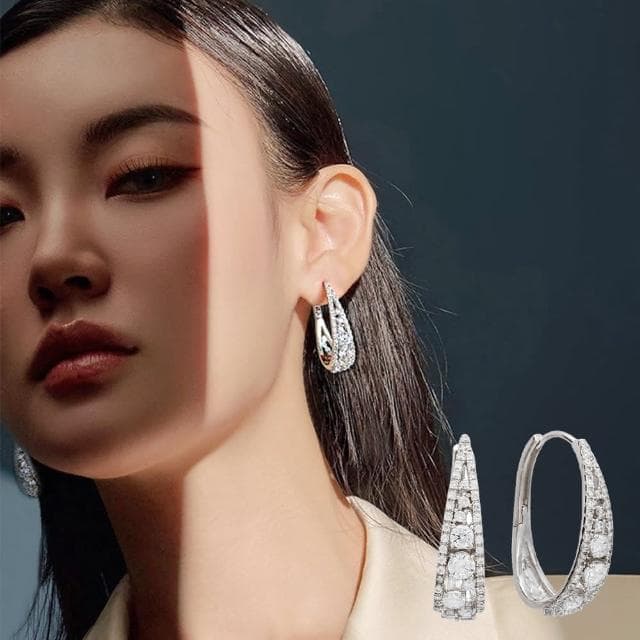 【MoonDy】925 純銀耳環 耳飾 韓國飾品 鋯石耳環 抗敏耳環 ins風 耳環女 造型耳環 耳釘 耳扣 高級感 生日禮物