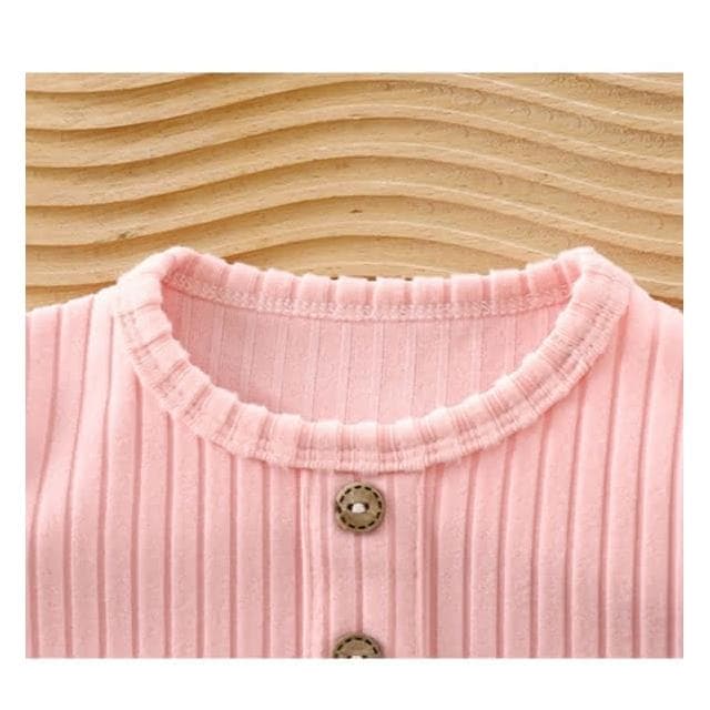 【Arbea】兒童睡衣套裝韓版衣服秋季新款男童德絨女孩男孩條紋家居服童裝 C1010