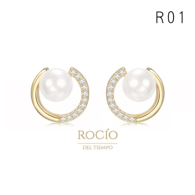 【ROCiO】ROCiO品牌輕奢經典耳環｜無耳洞耳夾款 閨蜜生日情人節女友母親老婆聖誕禮物