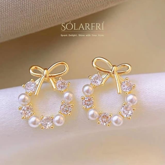 【SOLARFRi】銀針耳環｜優選親膚材質配戴舒適 附品牌禮盒包裝 閨蜜生日情人節女友母親老婆聖誕禮物