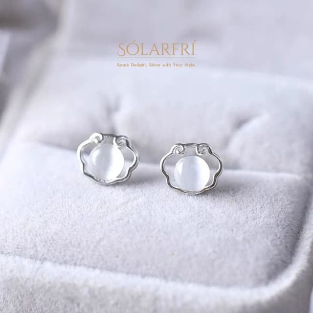 【SOLARFRi】銀針耳環｜優選親膚材質配戴舒適 附品牌禮盒包裝 閨蜜生日情人節女友母親老婆聖誕禮物
