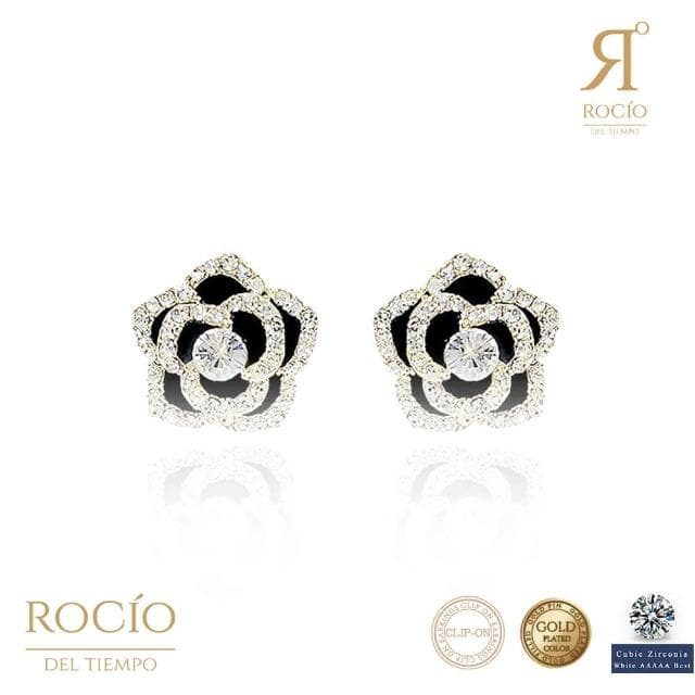 【ROCiO】ROCiO品牌輕奢經典耳環｜無耳洞耳夾款 閨蜜生日情人節女友母親老婆聖誕禮物