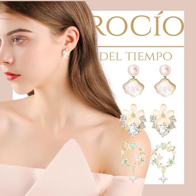 【ROCiO】ROCiO品牌輕奢經典耳環｜無耳洞耳夾款 閨蜜生日情人節女友母親老婆聖誕禮物