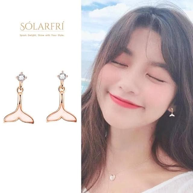 【SOLARFRi】銀針耳環｜優選親膚材質配戴舒適 附品牌禮盒包裝 閨蜜生日情人節女友母親老婆聖誕禮物