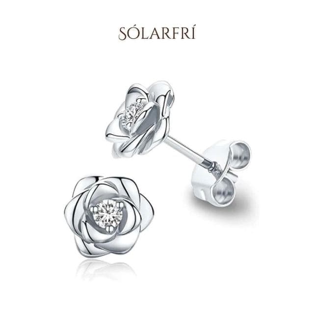 【SOLARFRi】銀針耳環｜優選親膚材質配戴舒適 附品牌禮盒包裝 閨蜜生日情人節女友母親老婆聖誕禮物