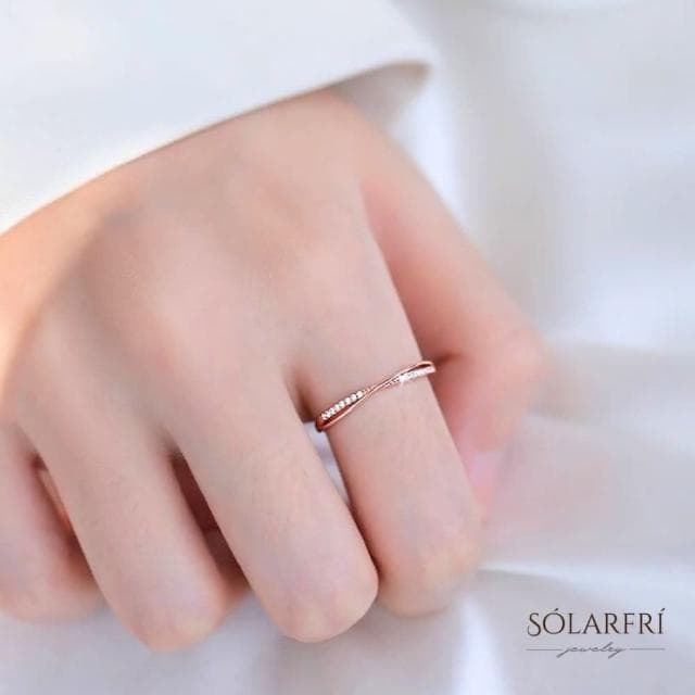 【SOLARFRi】輕奢閃耀戒指｜可調整戒圍大小 附品牌禮盒包裝 閨蜜生日情人節女友老婆母親聖誕禮物