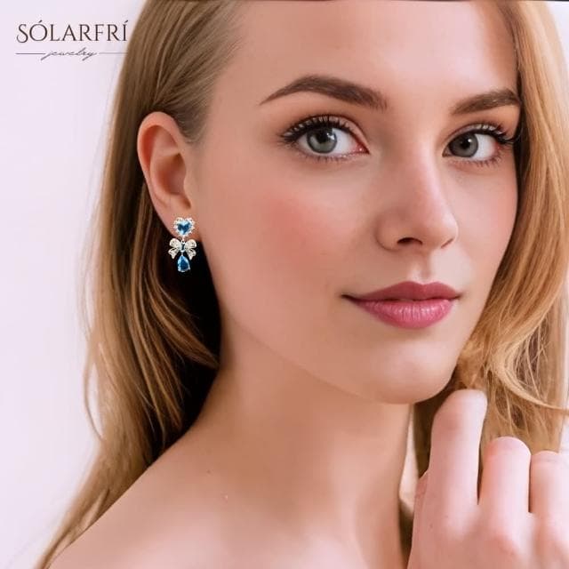 【SOLARFRi】銀針耳環｜佩戴舒適品牌禮盒包裝 閨蜜生日情人節女友母親老婆聖誕禮物