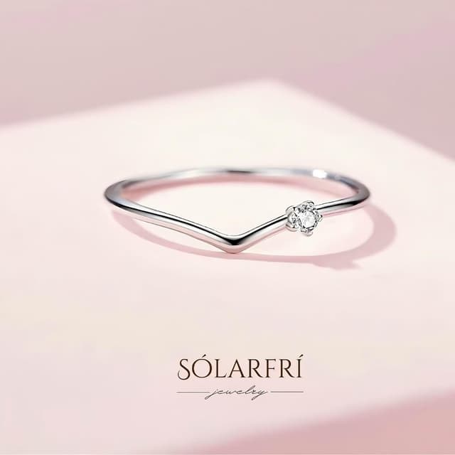 【SOLARFRi】輕奢閃耀戒指｜可調整戒圍大小 附品牌禮盒包裝 閨蜜生日情人節女友老婆母親聖誕禮物