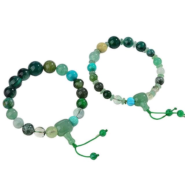 【LEEHER】水晶手鍊/五行手鍊/玉手鍊/翡翠手鍊/手鍊/手環/十八籽手串/多寶手鍊/能量手串/送長輩/禮物/情侶手鍊/手串