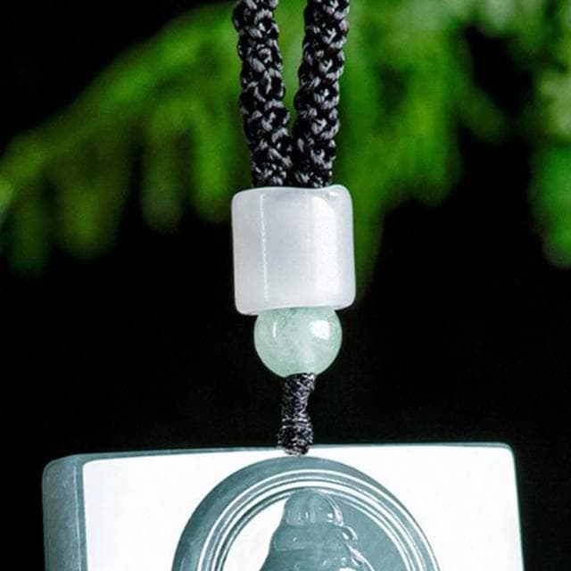 【LEEHER】玉石項鍊/玉珮/飾品/健康項鍊/象神/佛牌/招財納福/保平安/男女同款/玉墜/翡翠/飾品/吊墜/吊飾/生日禮物