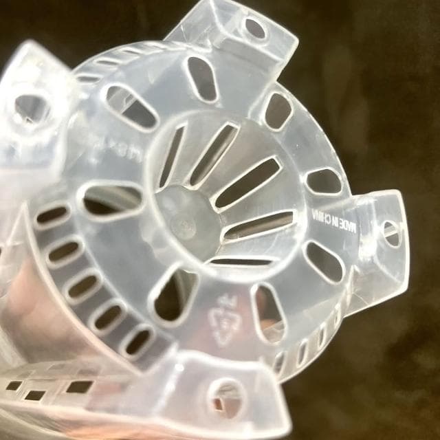 《斑啾植選》內建空氣柱透明高腳盆｜12cm(控根盆｜觀葉專用盆｜蘭花盆｜觀葉植物｜雨林｜白龜｜斑葉｜龜背芋｜室內植物｜盆栽)