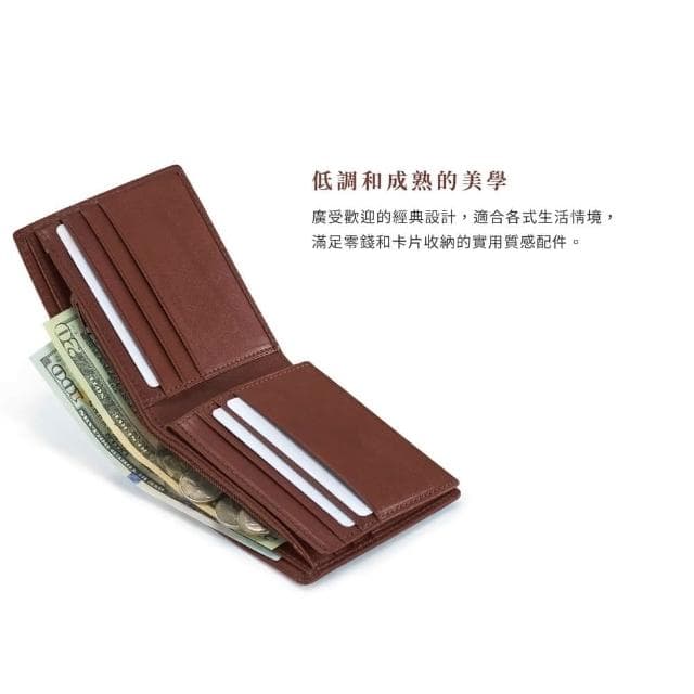 【Crocodile】鱷魚皮件 男短夾 中性皮夾 9卡拉鍊中翻 Naturale系列-0103-11002男生錢包 送禮推薦