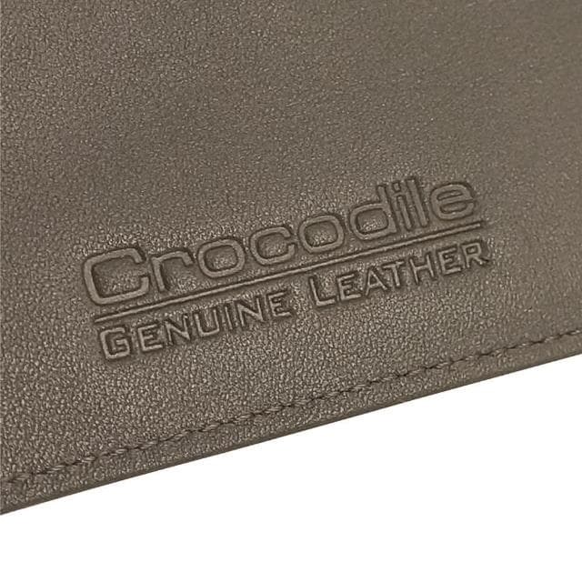 【Crocodile】鱷魚皮件 真皮短夾 錢包推薦 9卡 1窗 拉鍊零錢袋 Wind系列-0103-5905男生錢包 送禮推薦