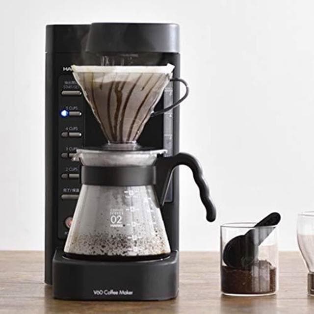 【HARIO】 V60 珈琲王二代 電動手沖咖啡機 2-5人份 EVCM2-5TB