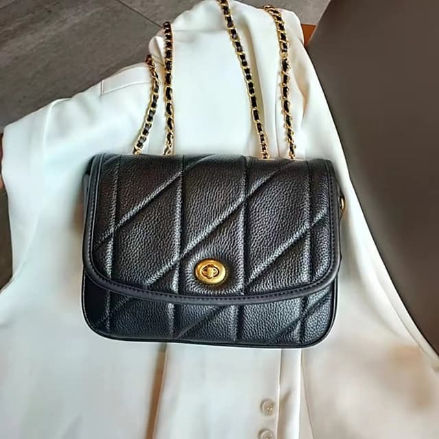 【巴黎精品】情人節禮物 現貨+預購 真牛皮側背包真皮革單肩背包托特包手提包隨身女包包-高級質感軟皮菱形4色a1bl53