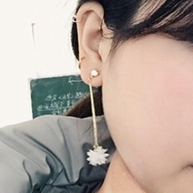【米蘭精品】現貨+預購 鑲鑽耳環耳飾時尚亮眼迷人花朵情人節生日聖誕節交換禮物女飾品73du25