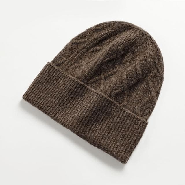 【米蘭精品】現貨+預購 100%羊毛帽針織帽簡約加厚防寒保暖男女配件生日情人節禮物5色74dm2