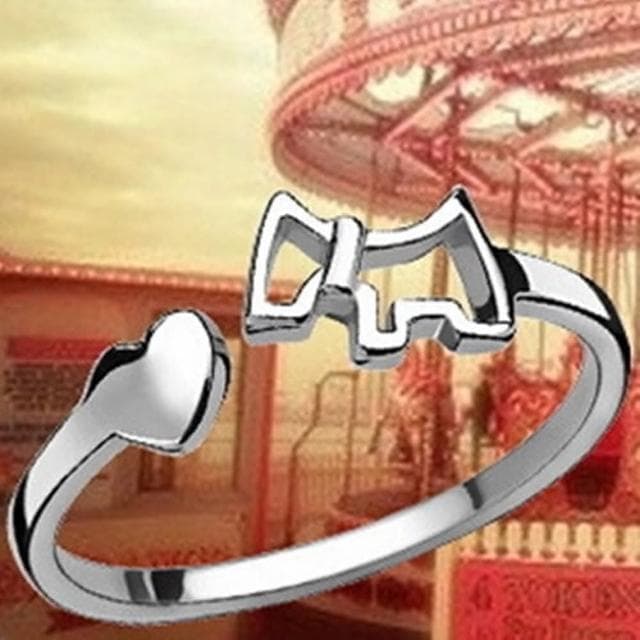 【米蘭精品】現貨+預購 戒指流行銀飾品愛心小馬造型可愛迷人百搭母親節生日情人節聖誕節交換禮物73ae27