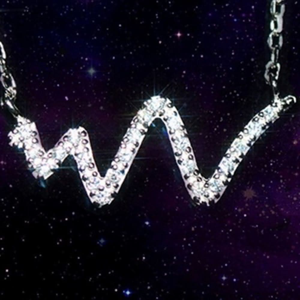 【米蘭精品】現貨+預購 鑲鑽項鍊銀飾品閃電造型時尚迷人流行母親節生日情人節聖誕節交換禮物2色73y49