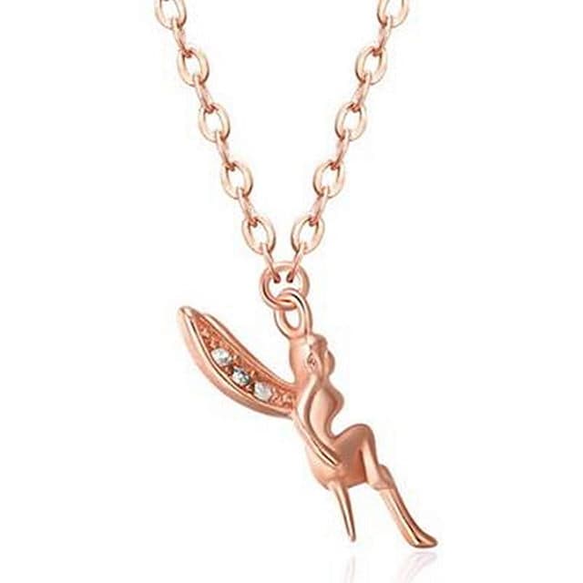 【米蘭精品】現貨+預購 項鍊流行銀飾品守護天使母親節生日情人節聖誕節交換禮物73v110